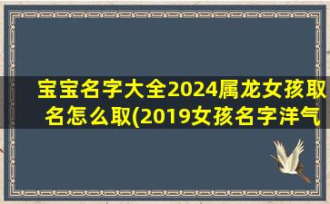 宝宝名字大全2024属龙女孩取名怎么取(2019女孩名字洋气)